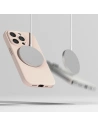 Hurtownia GSM - Etui Ringke Silicone Magnetic MagSafe Apple iPhone 15 Pro Max Růžový písek - RGK1843 - {ean13} - Hurt