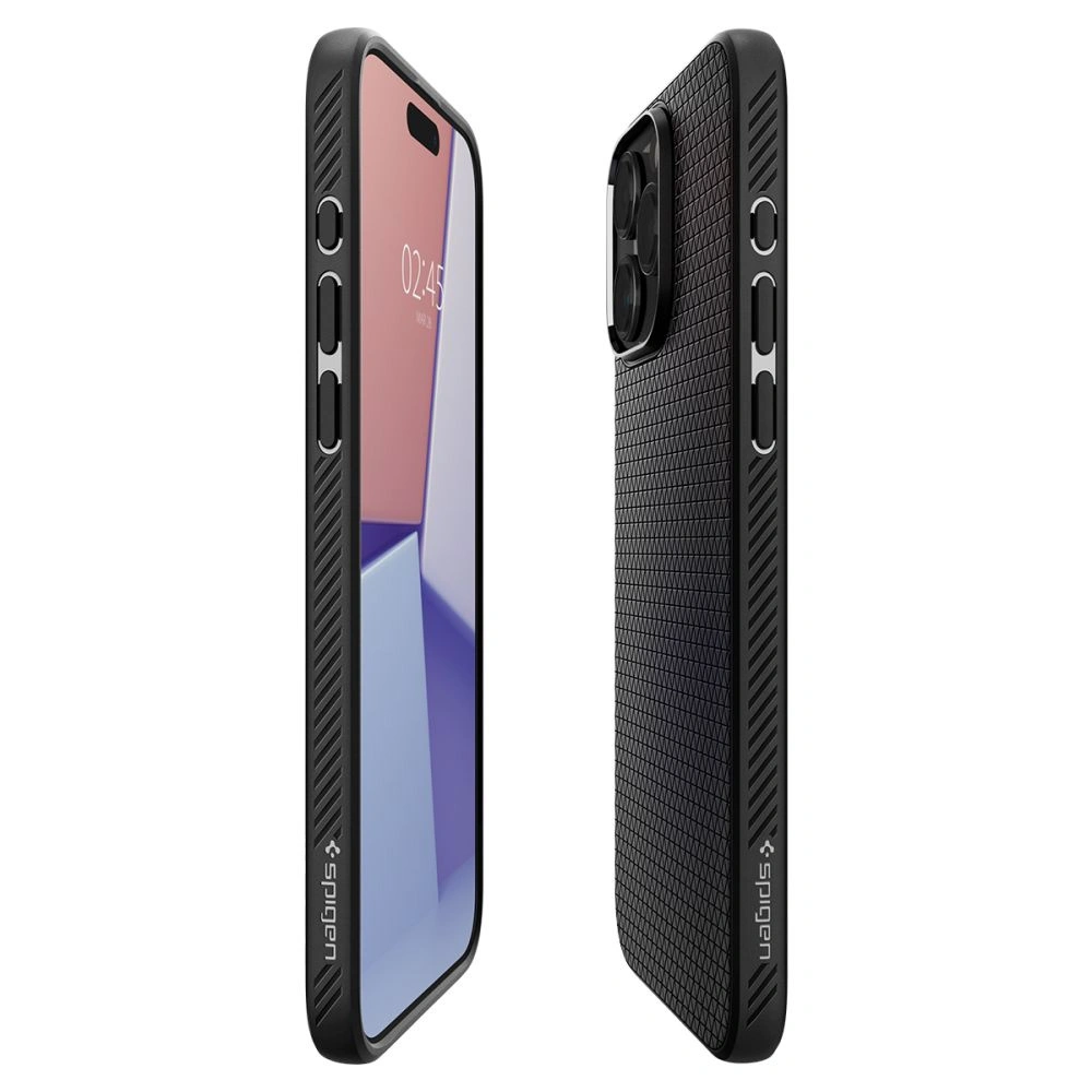 Hurtownia GSM - Etui Spigen Liquid Air Apple iPhone 15 Pro Max Negru Mat - SPN2945 - {ean13} - Hurt