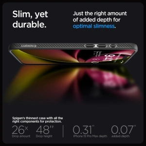 Wholesale Spigen Liquid Air Apple iPhone 15 Pro Max Matte Black - SPN2945 - {ean13} - Hurt