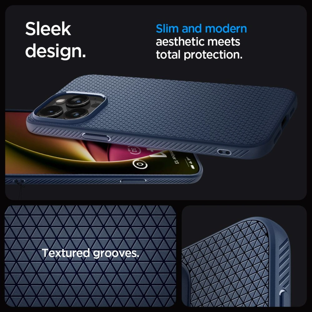 Hurtownia GSM - Etui Spigen Liquid Air Apple iPhone 15 Pro Max Tengerészkék - SPN2946 - {ean13} - Hurt