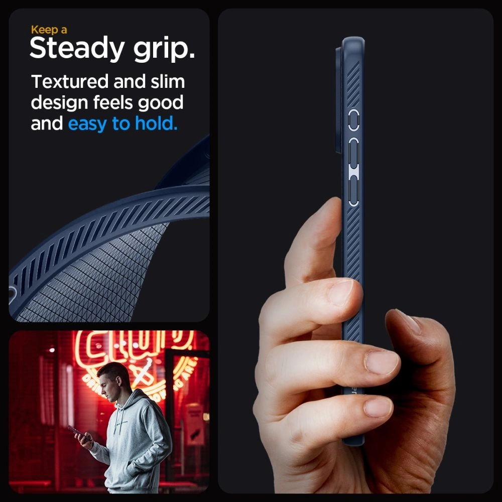 Hurtownia GSM - Etui Spigen Liquid Air Apple iPhone 15 Pro Max Tengerészkék - SPN2946 - {ean13} - Hurt