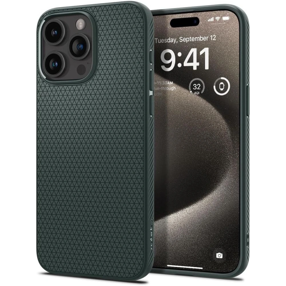 Hurtownia GSM - Case Spigen Liquid Air Apple iPhone 15 Pro Max Abyss Green - SPN2947 - {ean13} - Hurt