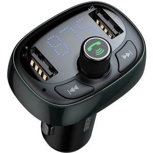 Hurtownia GSM - Baseus FM transmitter s Bluetooth USB microSD (modrý) - BSU340BLU - {ean13} - Hurt