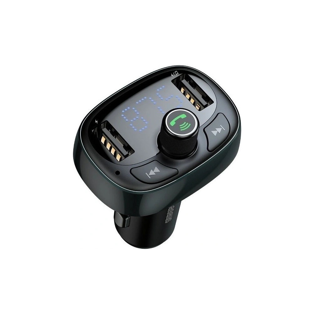 Hurtownia GSM - Baseus FM transmitter s Bluetooth USB microSD (modrý) - BSU340BLU - {ean13} - Hurt