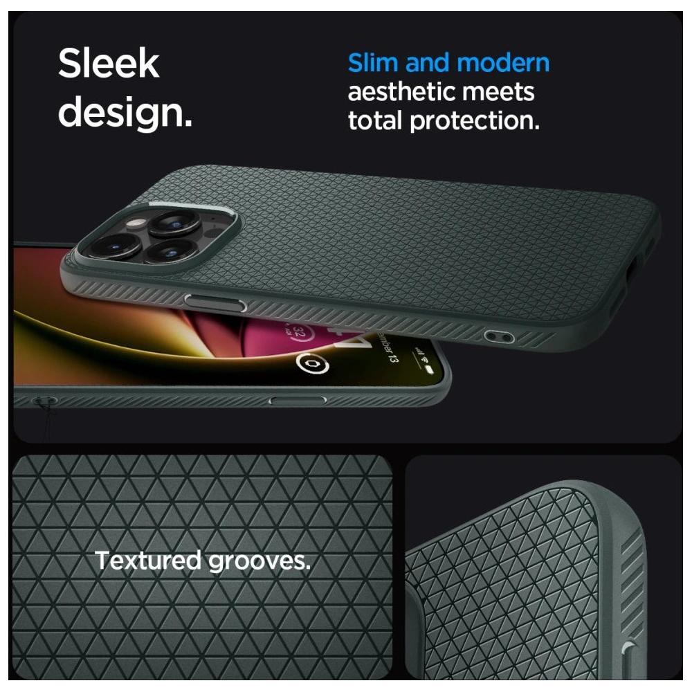Hurtownia GSM - Case Spigen Liquid Air Apple iPhone 15 Pro Max Abyss Green - SPN2947 - {ean13} - Hurt