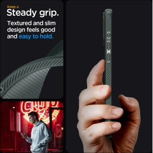 Hurtownia GSM - Case Spigen Liquid Air Apple iPhone 15 Pro Max Abyss Green - SPN2947 - {ean13} - Hurt