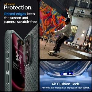 Wholesale Spigen Liquid Air Apple iPhone 15 Pro Max Abyss Green - SPN2947 - {ean13} - Hurt
