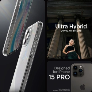 Wholesale Spigen Ultra Hybrid Apple iPhone 15 Pro Max Frost Clear - SPN2949 - {ean13} - Hurt