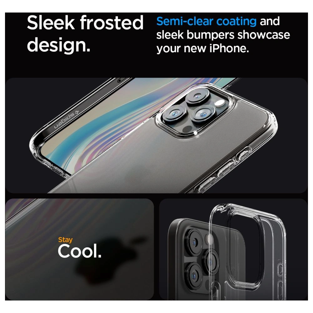 Hurtownia GSM - Case Spigen Ultra Hybrid Apple iPhone 15 Pro Max Frost Clear - SPN2949 - {ean13} - Hurt