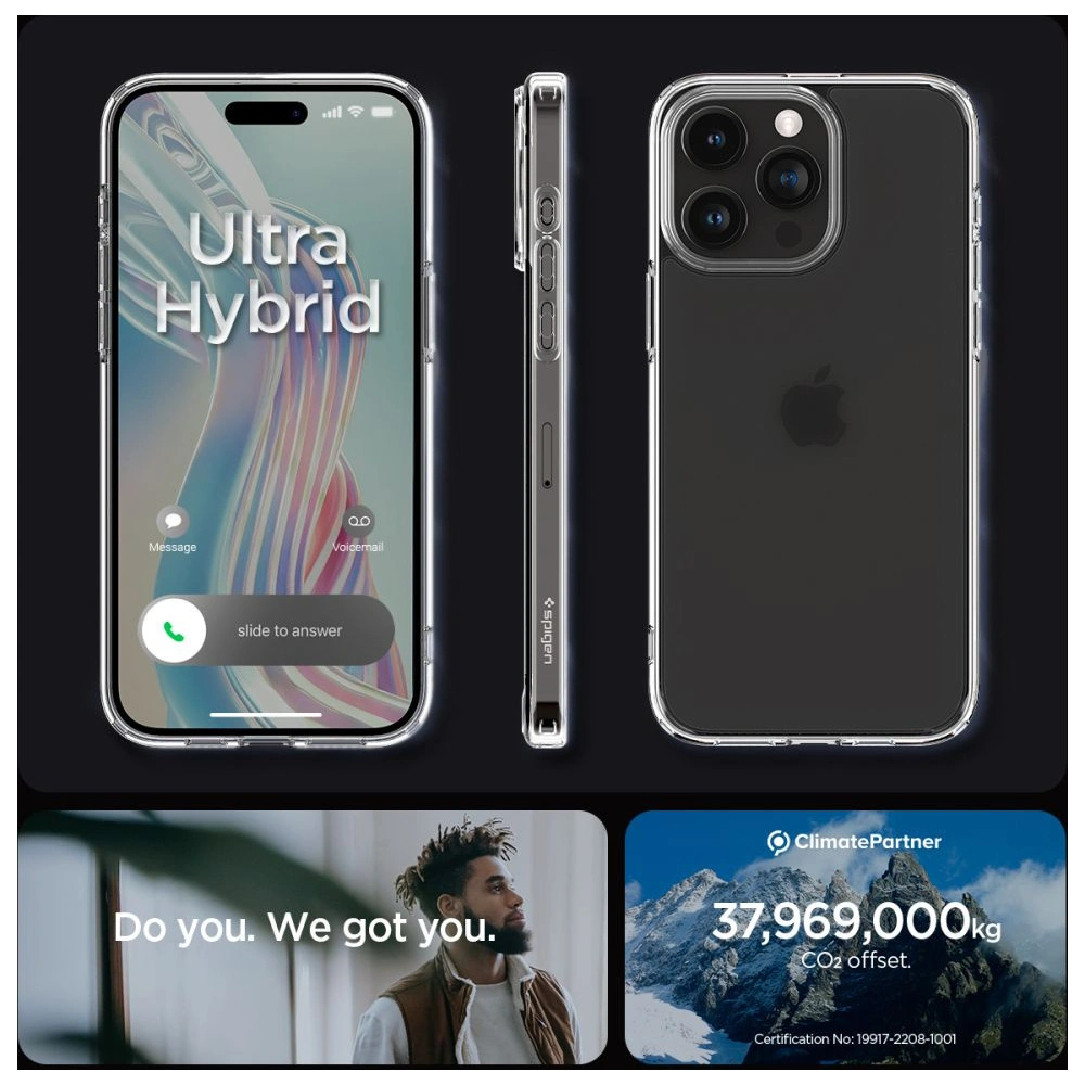 Hurtownia GSM - Case Spigen Ultra Hybrid Apple iPhone 15 Pro Max Frost Clear - SPN2949 - {ean13} - Hurt