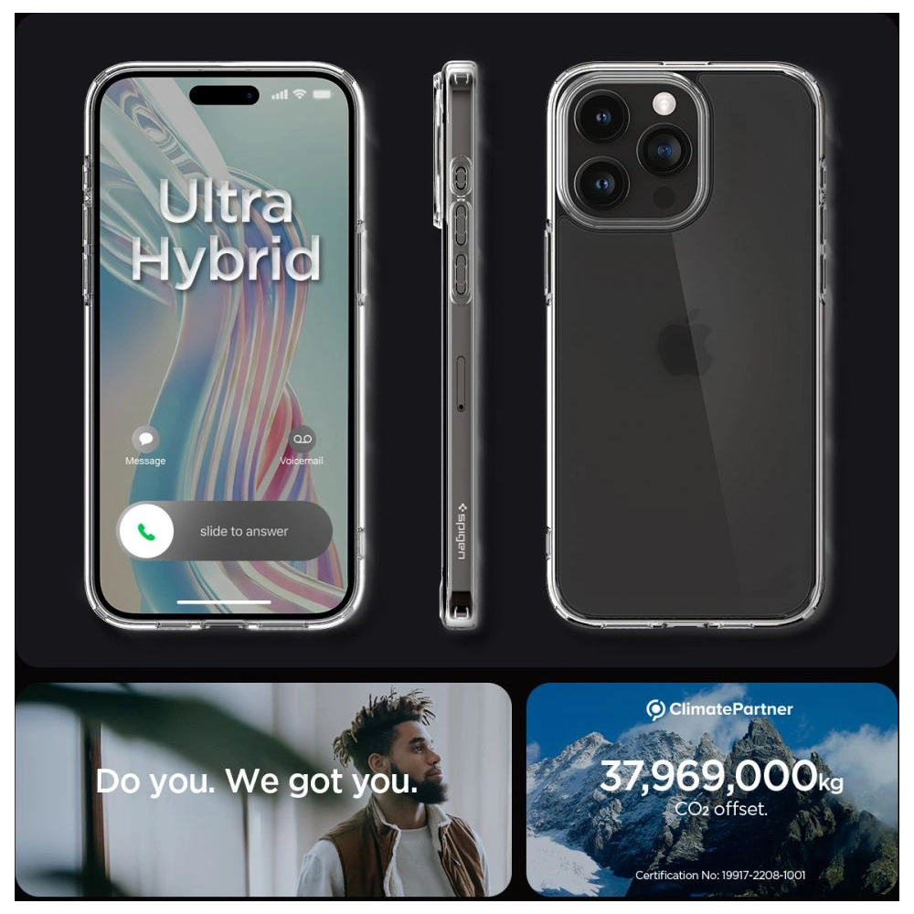 Hurtownia GSM - Case Spigen Ultra Hybrid Apple iPhone 15 Pro Max Frost Clear - SPN2949 - {ean13} - Hurt