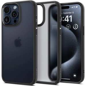 Wholesale Spigen Ultra Hybrid Apple iPhone 15 Pro Max Frost Black - SPN2950 - {ean13} - Hurt