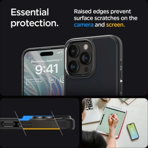 Wholesale Spigen Ultra Hybrid Apple iPhone 15 Pro Max Frost Black - SPN2950 - {ean13} - Hurt