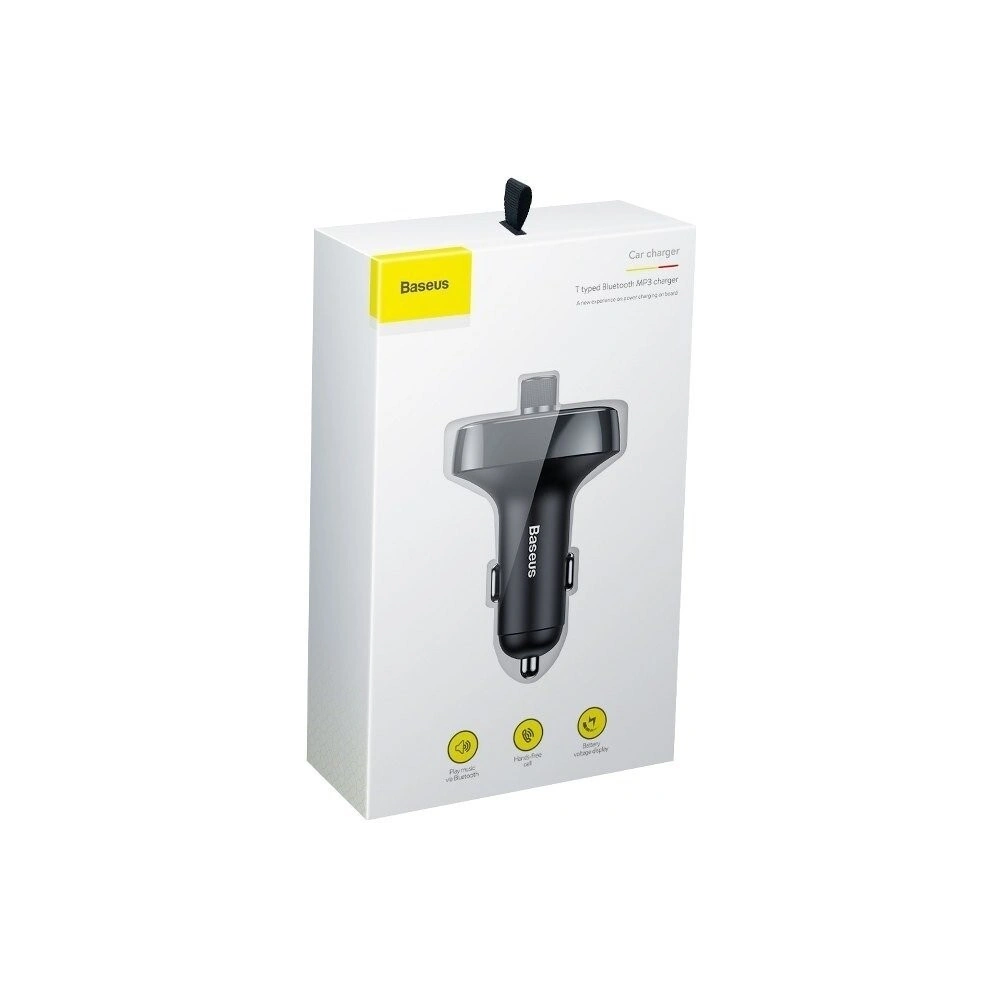 Hurtownia GSM - Baseus FM transmitter s Bluetooth USB microSD (modrý) - BSU340BLU - {ean13} - Hurt