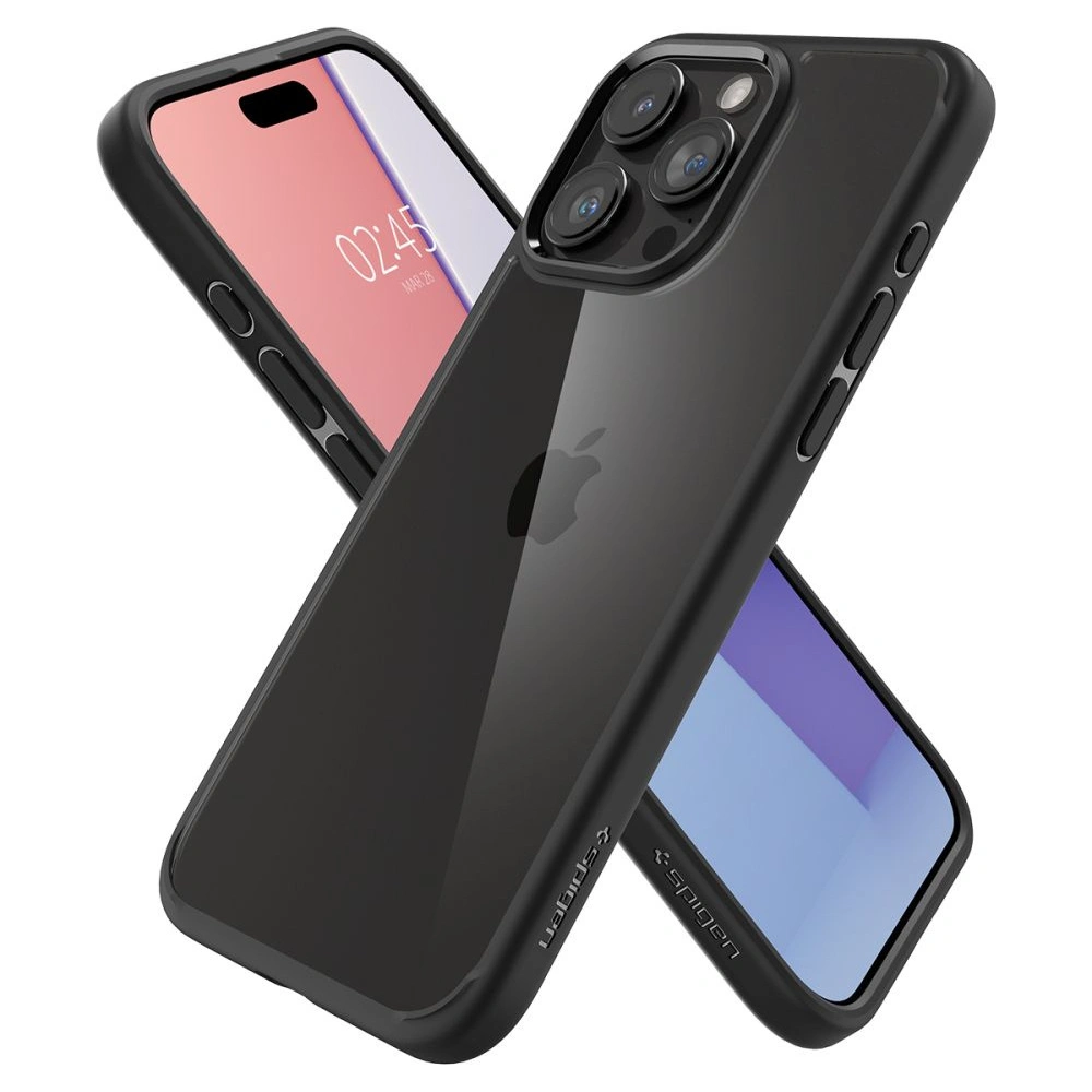 Hurtownia GSM - Etui Spigen Ultra Hybrid Apple iPhone 15 Pro Max Matná černá - SPN2951 - {ean13} - Hurt