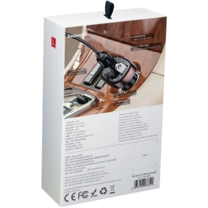 Hurtownia GSM - Baseus FM transmitter s Bluetooth USB microSD (modrý) - BSU340BLU - {ean13} - Hurt