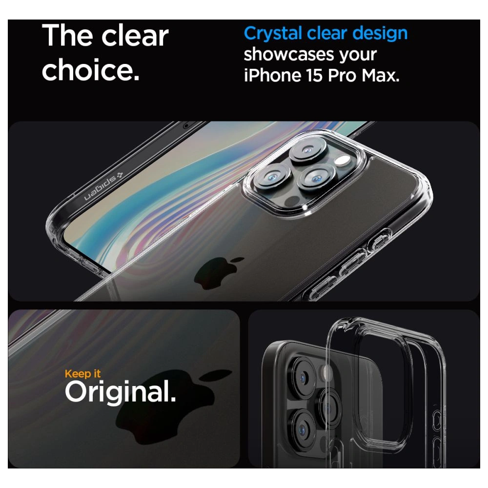 Hurtownia GSM - Case Spigen Ultra Hybrid Apple iPhone 15 Pro Max Space Crystal - SPN2952 - {ean13} - Hurt