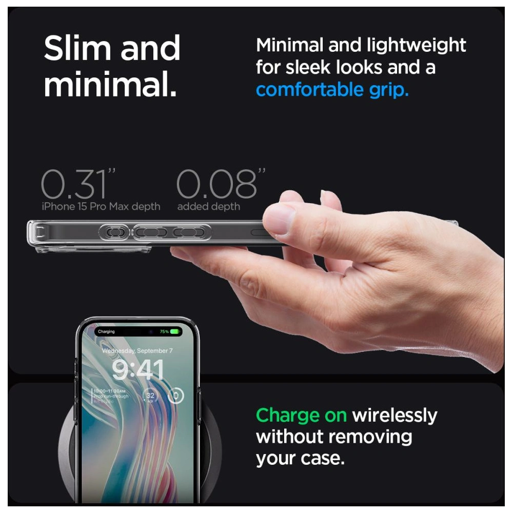 Hurtownia GSM - Etui Spigen Ultra Hybrid Apple iPhone 15 Pro Max Space Crystal - SPN2952 - {ean13} - Hurt