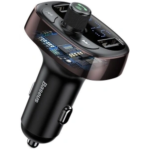 Hurtownia GSM - Baseus FM transmitter s Bluetooth USB microSD (hnědý) - BSU341BR - {ean13} - Hurt