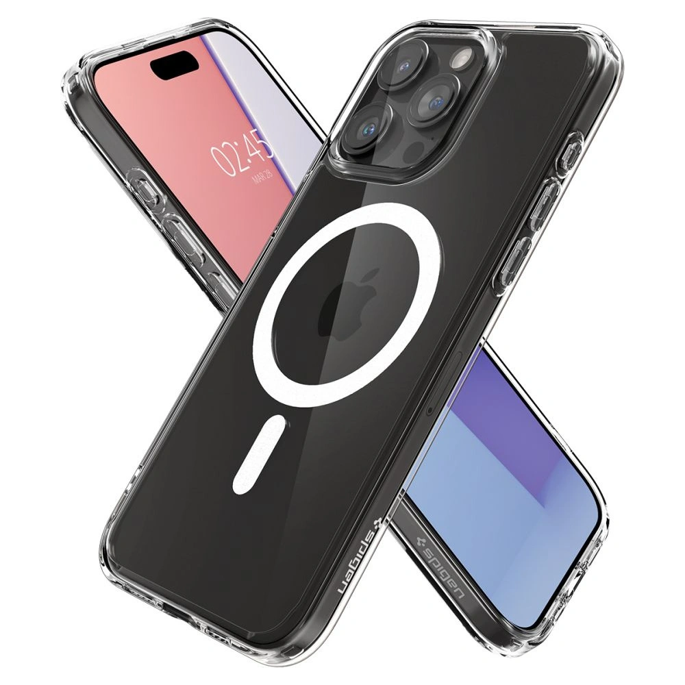Hurtownia GSM - Case Spigen Ultra Hybrid Mag MagSafe Apple iPhone 15 Pro Max Weiß - SPN2953 - {ean13} - Hurt
