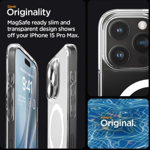 Hurtownia GSM - Etui Spigen Ultra Hybrid Mag MagSafe Apple iPhone 15 Pro Max Alb - SPN2953 - {ean13} - Hurt