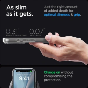Wholesale Spigen Ultra Hybrid Mag MagSafe Apple iPhone 15 Pro Max White - SPN2953 - {ean13} - Hurt