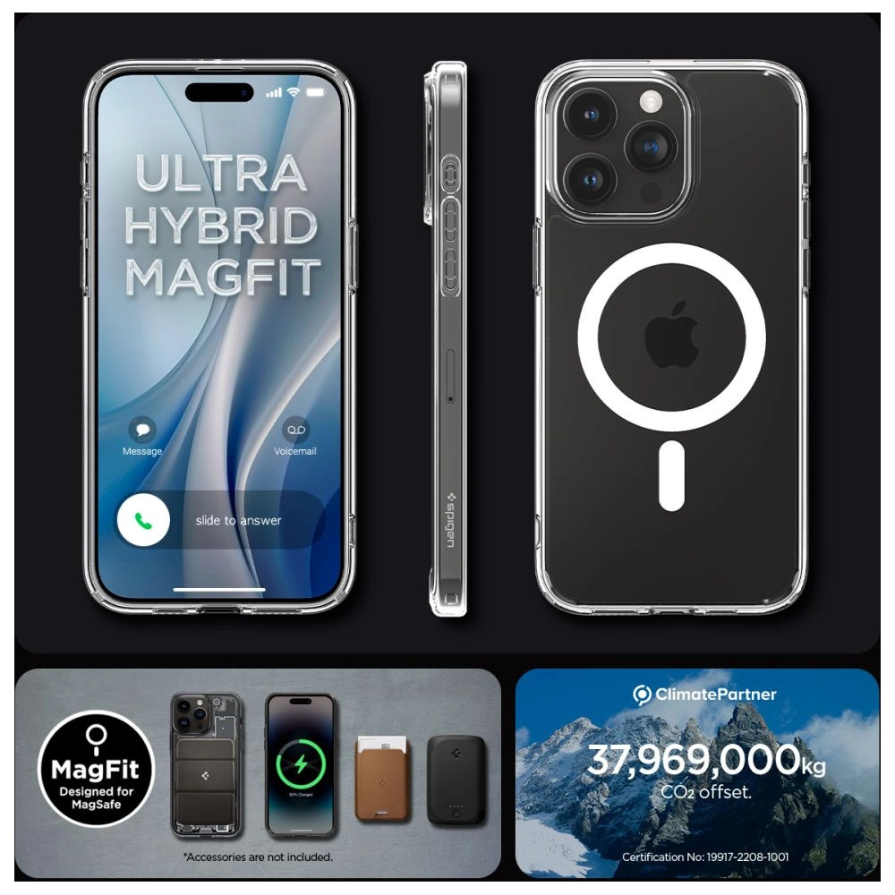 Hurtownia GSM - Case Spigen Ultra Hybrid Mag MagSafe Apple iPhone 15 Pro Max Weiß - SPN2953 - {ean13} - Hurt