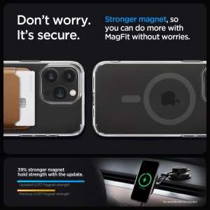 Hurtownia GSM - Etui Spigen Ultra Hybrid Mag MagSafe Apple iPhone 15 Pro Max Graphit - SPN2954 - {ean13} - Hurt