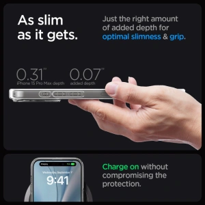 Hurtownia GSM - Etui Spigen Ultra Hybrid Mag MagSafe Apple iPhone 15 Pro Max Graphit - SPN2954 - {ean13} - Hurt