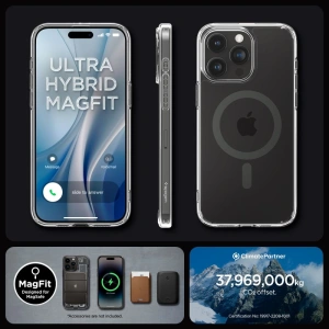 Hurtownia GSM - Etui Spigen Ultra Hybrid Mag MagSafe Apple iPhone 15 Pro Max Graphit - SPN2954 - {ean13} - Hurt