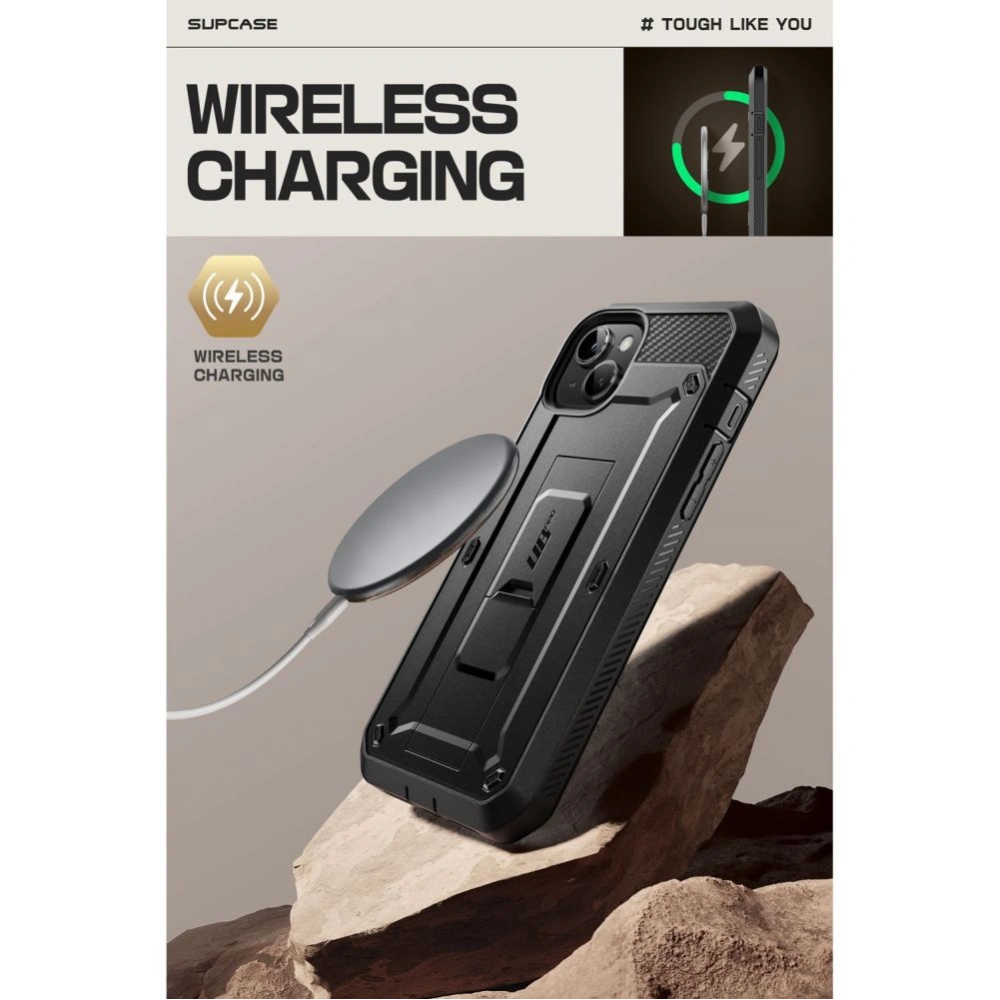 Hurtownia GSM - Case Supcase Unicorn Beetle Pro Apple iPhone 15 Schwarz - SPC378 - {ean13} - Hurt