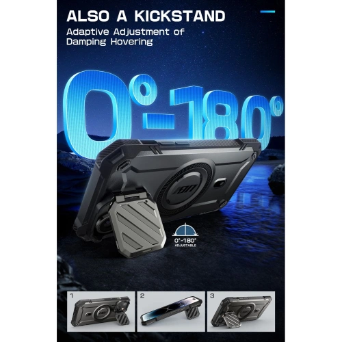 Etui Supcase Unicorn Beetle XT Mag MagSafe Apple iPhone 15 Black