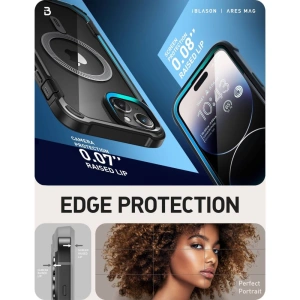 Wholesale Supcase IBLSN Ares Mag MagSafe Apple iPhone 15 Black - SPC381 - {ean13} - Hurt
