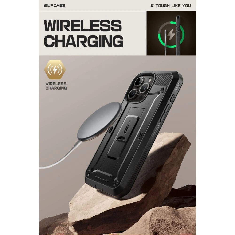 Hurtownia GSM - Etui Supcase Unicorn Beetle Pro Apple iPhone 15 Pro Fekete - SPC383 - {ean13} - Hurt