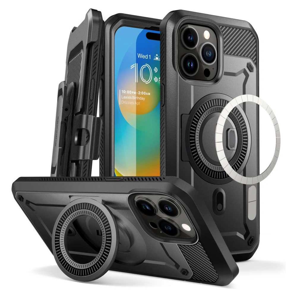Hurtownia GSM - Etui Supcase Unicorn Beetle Pro Mag MagSafe Apple iPhone 15 Pro Fekete - SPC384 - {ean13} - Hurt