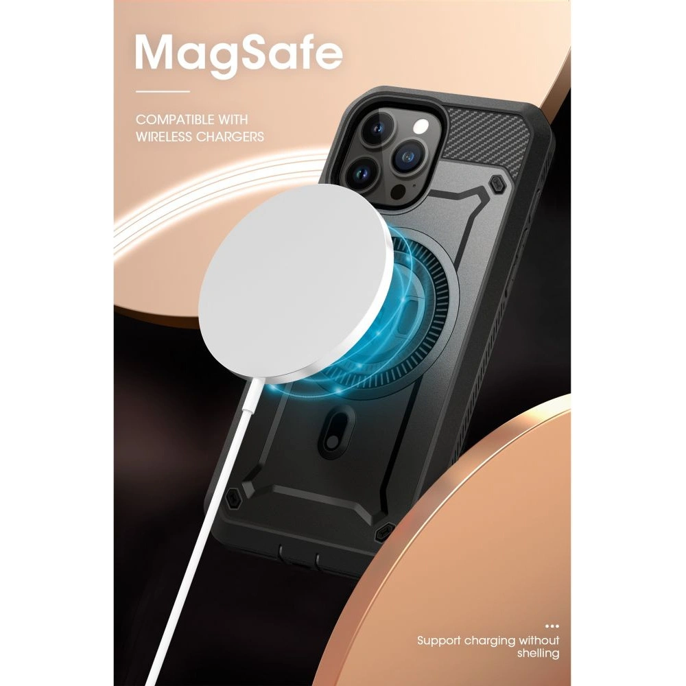 Hurtownia GSM - Etui Supcase Unicorn Beetle Pro Mag MagSafe Apple iPhone 15 Pro Fekete - SPC384 - {ean13} - Hurt