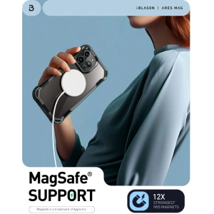 Wholesale Supcase IBLSN Ares Mag MagSafe Apple iPhone 15 Pro Black - SPC386 - {ean13} - Hurt