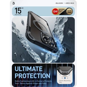 Wholesale Supcase IBLSN Ares Mag MagSafe Apple iPhone 15 Pro Black - SPC386 - {ean13} - Hurt