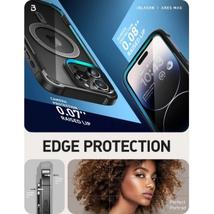 Wholesale Supcase IBLSN Ares Mag MagSafe Apple iPhone 15 Pro Black - SPC386 - {ean13} - Hurt