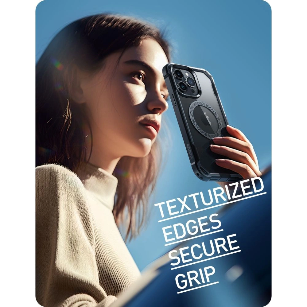 Hurtownia GSM - Etui Supcase IBLSN Ares Mag MagSafe Apple iPhone 15 Pro Černá - SPC386 - {ean13} - Hurt