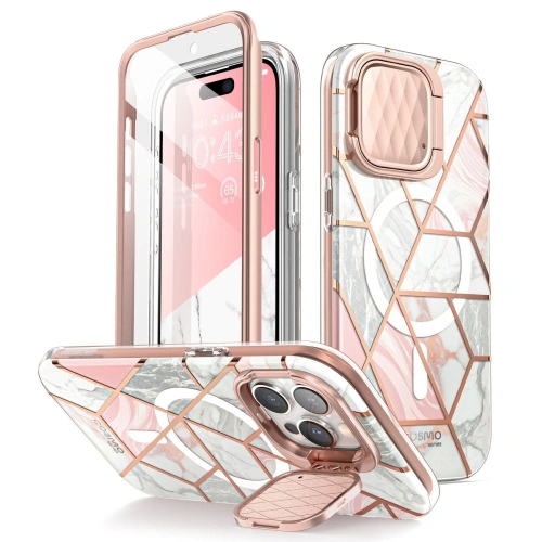 Etui Supcase Cosmo Mag MagSafe Apple iPhone 15 Pro Marble