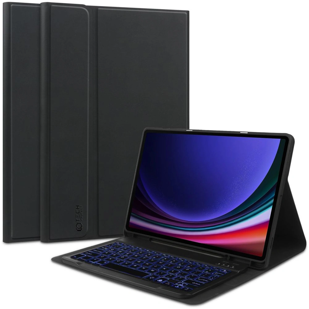 Hurtownia GSM - Etui Tech-Protect SC Pen + Keyboard Samsung Galaxy Tab S9 11.0 Černé - THP2304 - {ean13} - Hurt