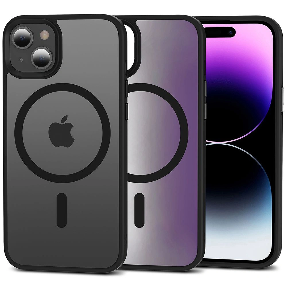 Hurtownia GSM - Case Tech-Protect MagMat MagSafe Apple iPhone 15 Plus / 14 Plus Matt Schwarz - THP2306 - {ean13} - Hurt