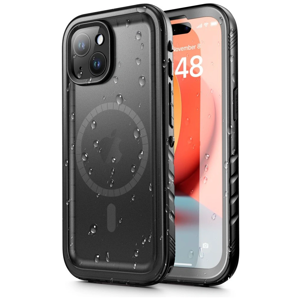 Hurtownia GSM - Etui Tech-Protect ShellBox MagSafe IP68 Apple iPhone 15 Negru - THP2307 - {ean13} - Hurt