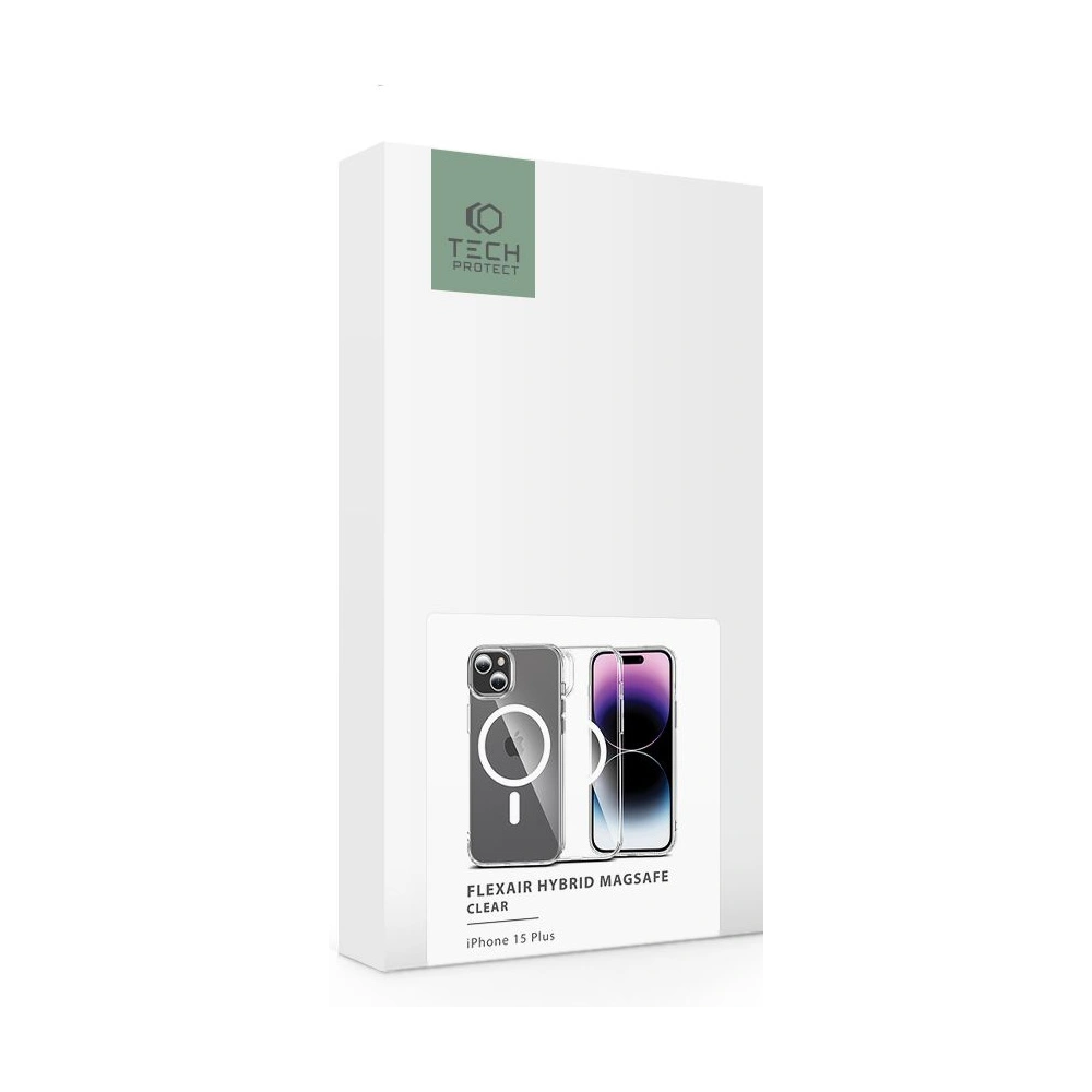 Hurtownia GSM - Case Tech-Protect Flexair Hybrid MagSafe Apple iPhone 15 Plus / 14 Plus Clear - THP2311 - {ean13} - Hurt
