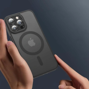 Hurtownia GSM - Etui Tech-Protect MagMat Cam+ MagSafe Apple iPhone 15 Pro Max matně černé - THP2319 - {ean13} - Hurt