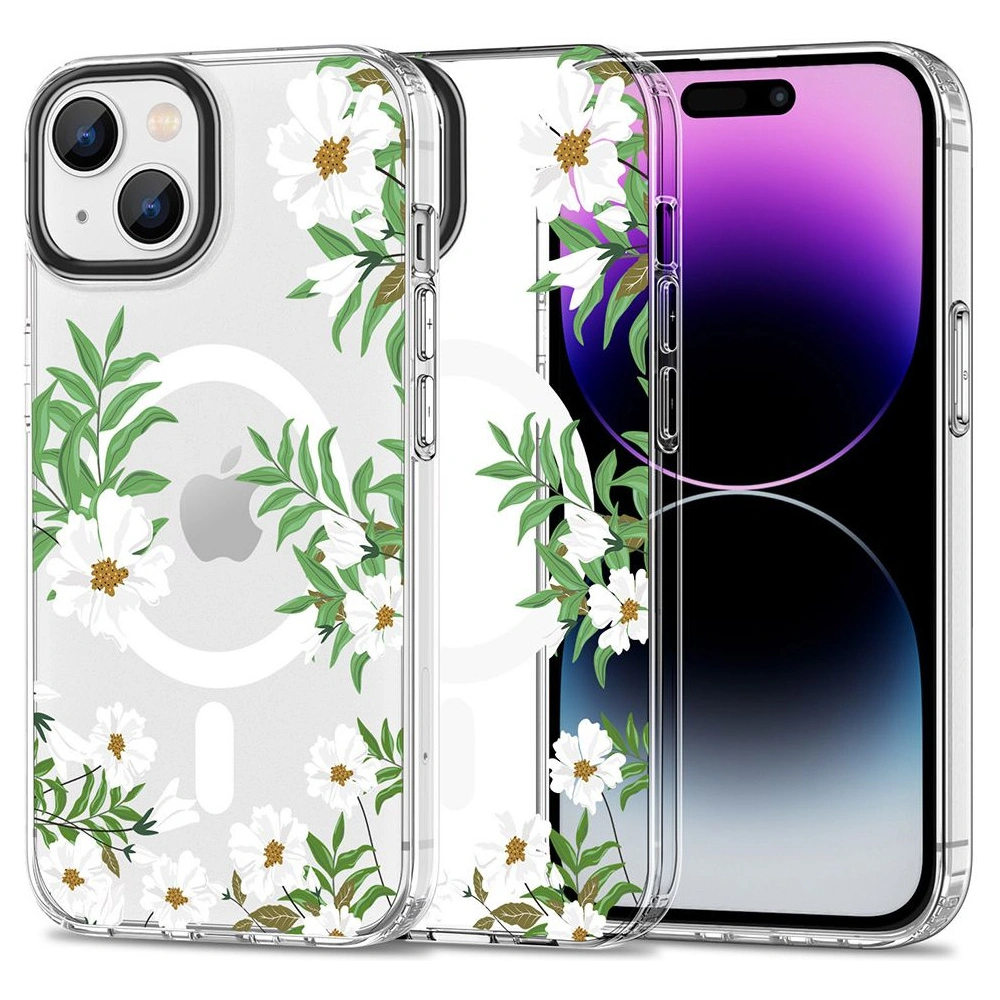 Hurtownia GSM - Etui Tech-Protect MagMood MagSafe Apple iPhone 15 Primăvara Margarete - THP2323 - {ean13} - Hurt