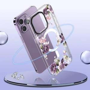 Wholesale Tech-Protect MagMood MagSafe Apple iPhone 15 Pro Max Spring Floral - THP2330 - {ean13} - Hurt