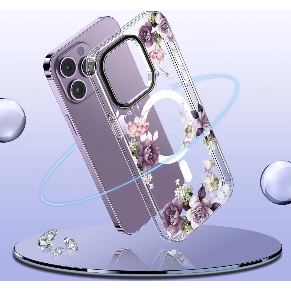 Hurtownia GSM - Case Tech-Protect MagMood MagSafe Apple iPhone 15 Plus / 14 Plus Frühlingsblumen - THP2332 - {ean13} - Hurt