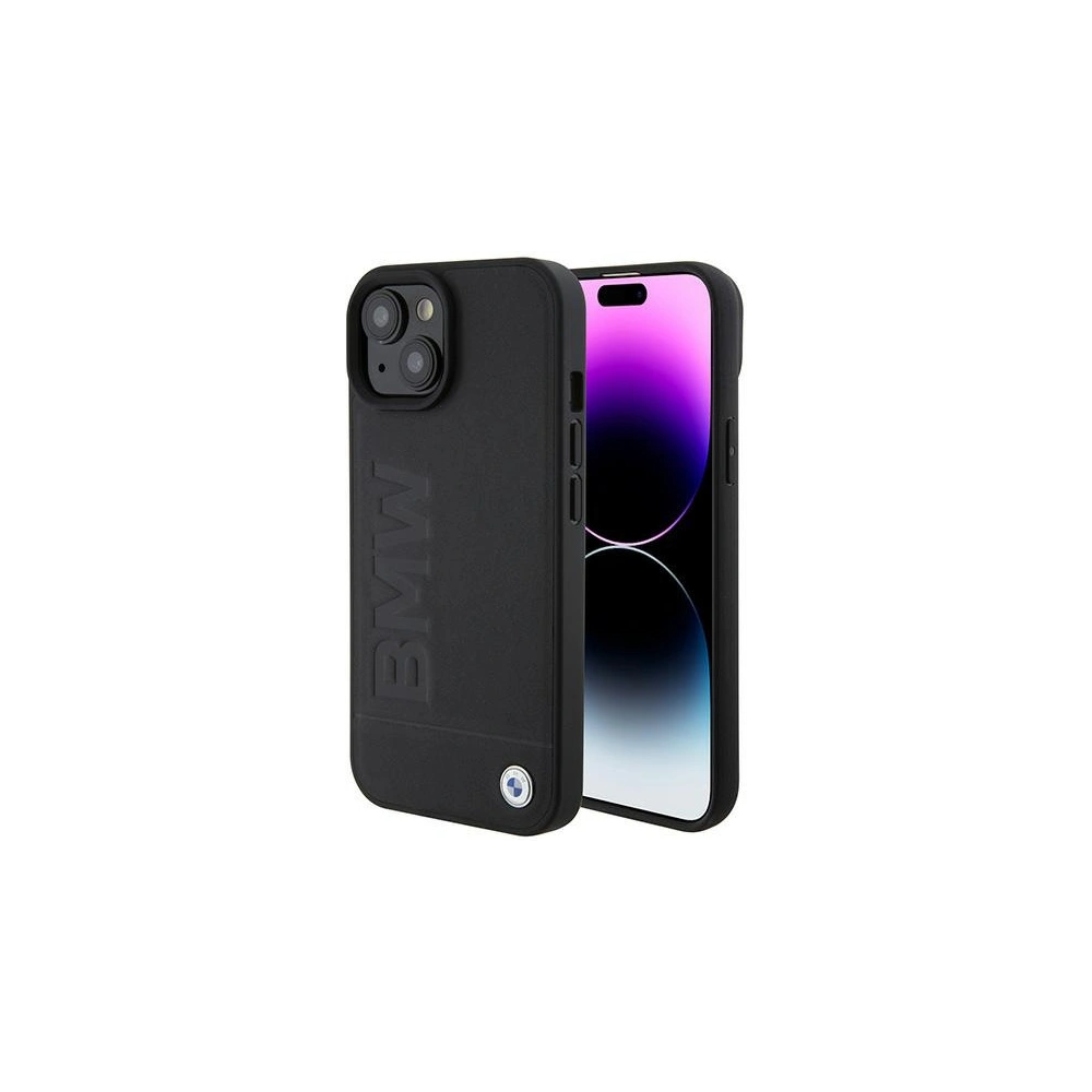 Hurtownia GSM - Etui BMW BMHMP15SSLLBK Apple iPhone 15 MagSafe hardcase Signature Logo Imprint negru/black - BMW509 - {ean13} - Hurt